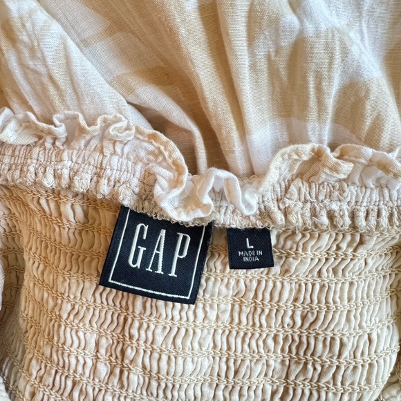 GAP Smock Palm Print Sundress - Picture 9 of 9